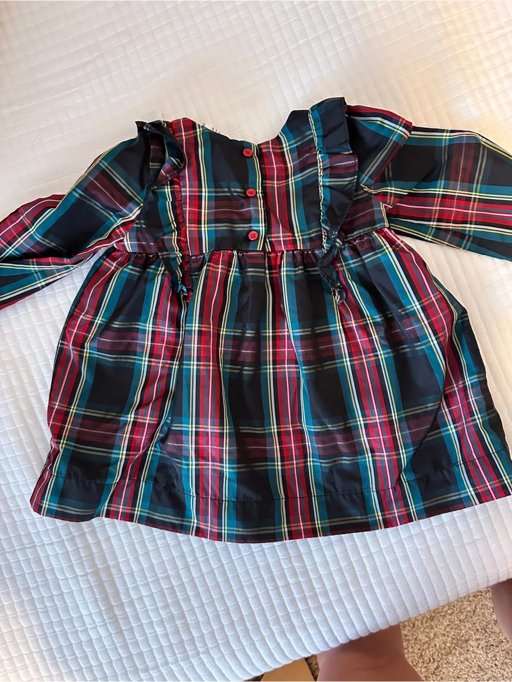 GAP Baby Plaid Shorts in Red, Green, Navy